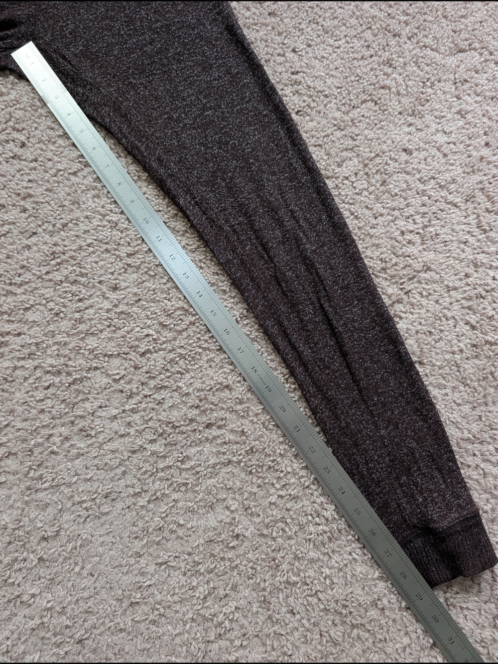 American Eagle Womens Dark Brown Ahh-Mazingly Soft Knit Lounge Joggers Size XS - Picture 9 of 10